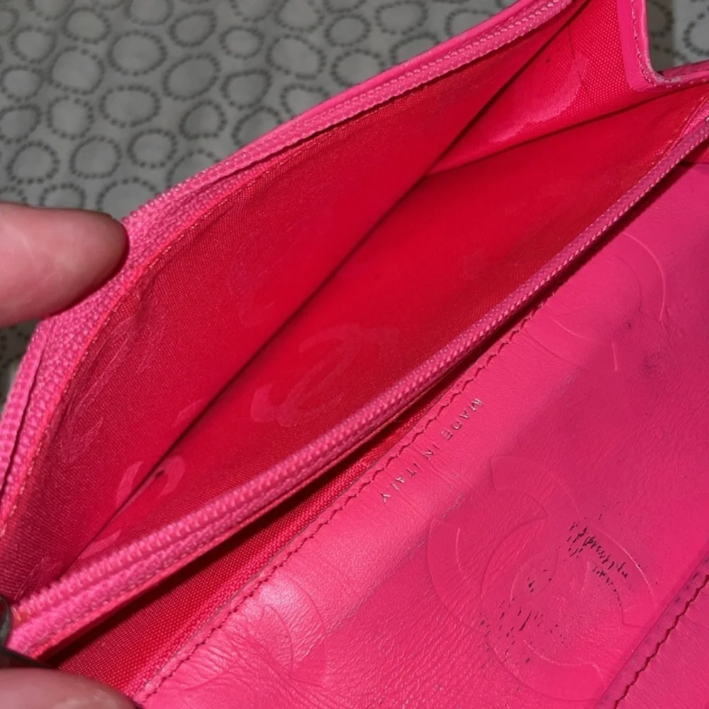 Chanel Cambon Quilted Bi-Fold Long Wallet